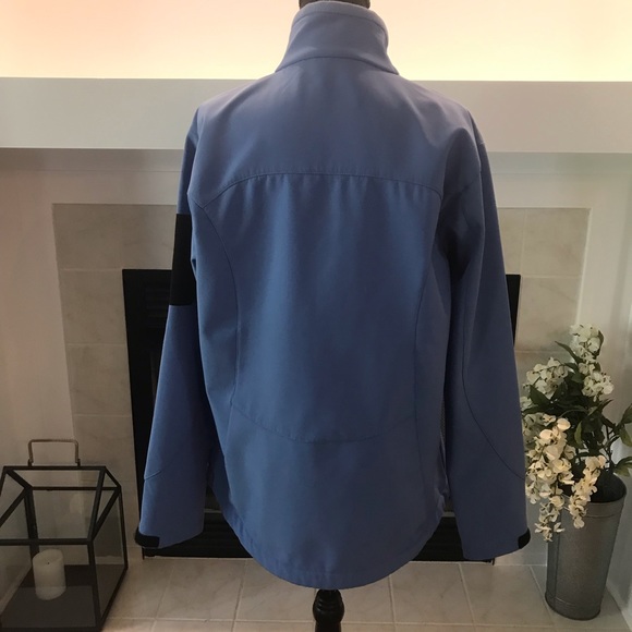 Black Diamond Full Zip Soft Shell L Blue Jacket - Picture 4 of 8